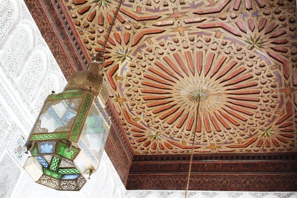 moroccan ceiling- opulence
