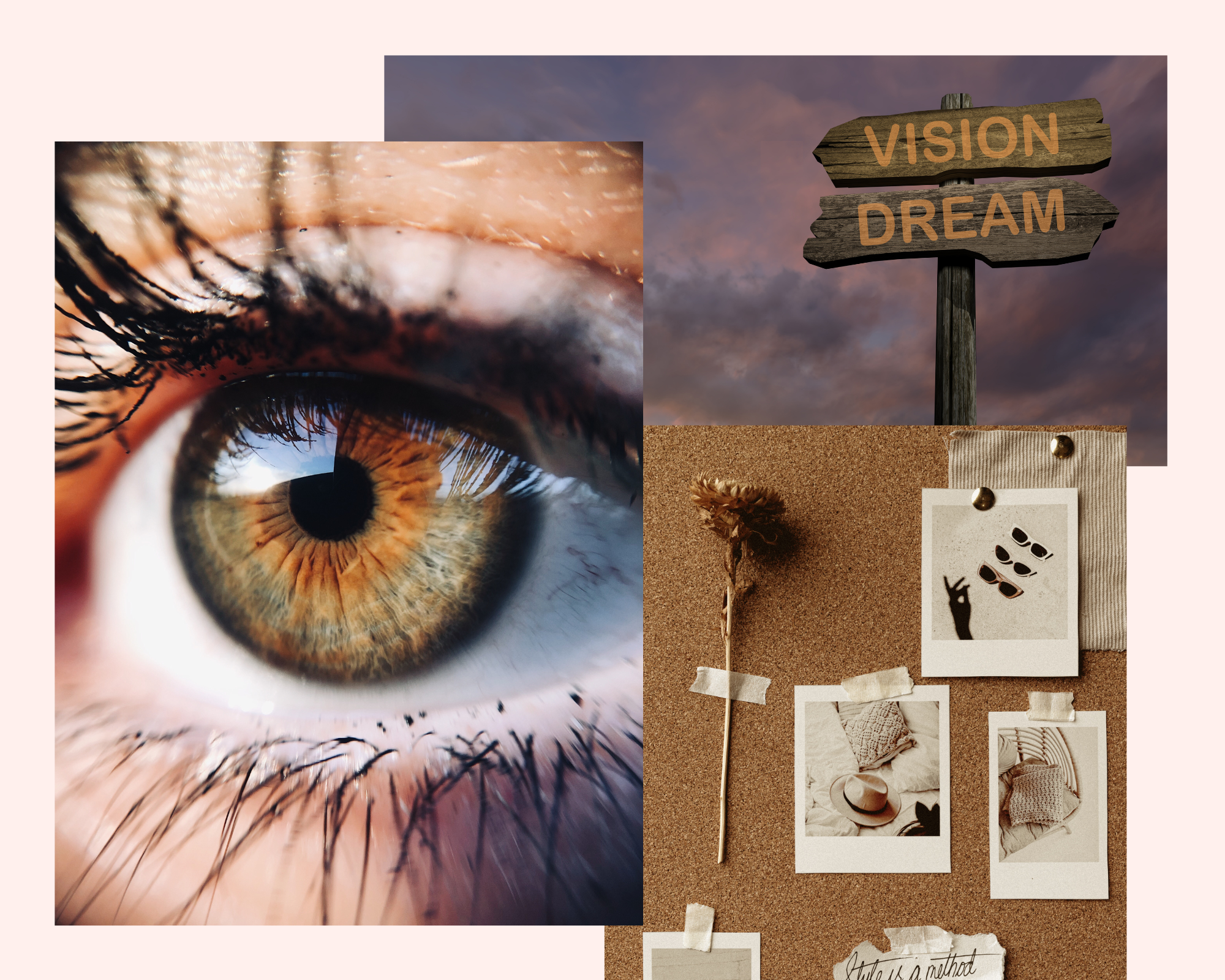 vision board sanita styling dream vision